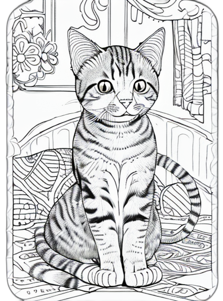 cat_03930 coloring page