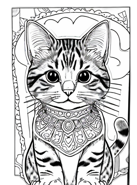 cat_90140 coloring page