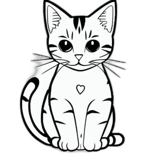 cat_93038 coloring page