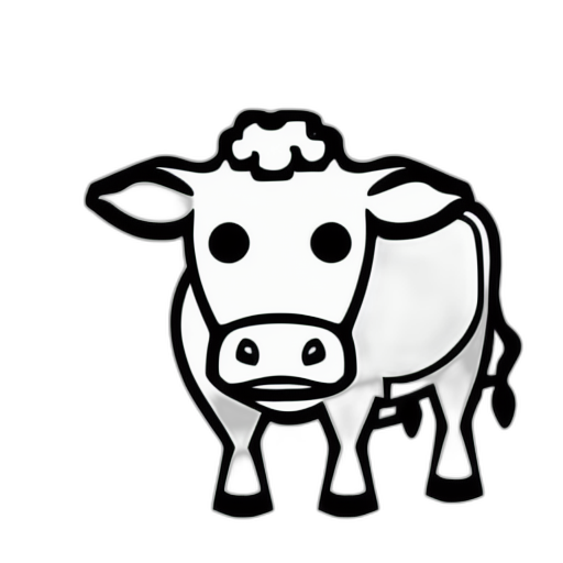 cow_8018 coloring page