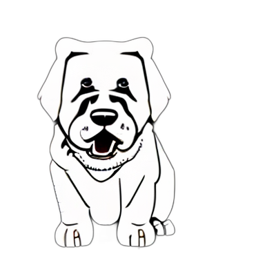 dog_08108 coloring page
