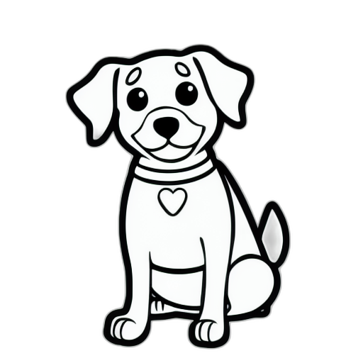dog_5 coloring page