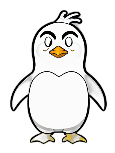 pinguin_18190 coloring page