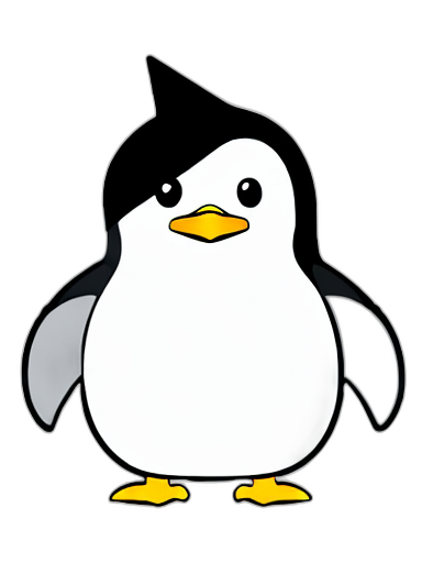pinguin_2 coloring page
