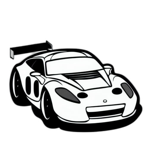 car_APIF coloring page