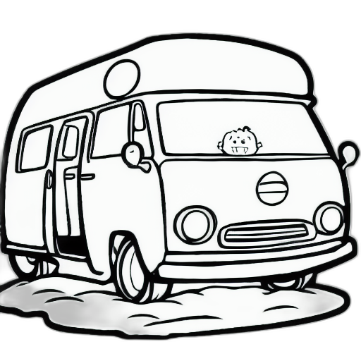 van_081 coloring page